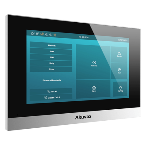 IP відеодомофон Akuvox C313WE silver 0101-0005 фото