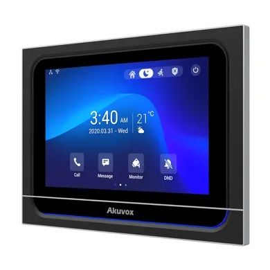 IP відеодомофон Akuvox X933W black 0101-0009 фото